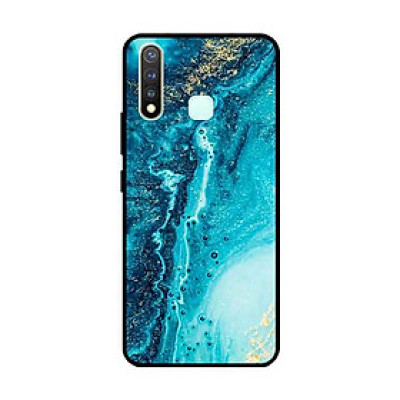 Ốp Lưng in cho Vivo Vivo Y19 /U3 /Y5s /U20 Mẫu NỀN ĐÁ HOA 12 - Hàng Chính Hãng