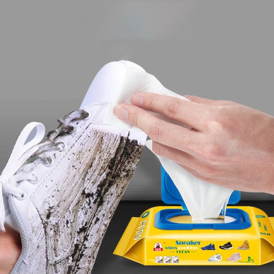Giấy vệ sinh  giày thể thao cho nam và nữ ,  bịch 30 tờ ,tiện lợi siêu sạch vệ sinh giày nhỏ gọn dễ dàng mang theo 