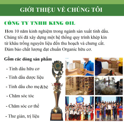 Tinh dầu gỗ Hoàng Đàn/ Tuyết Tùng (Cedarwood Essential Oil ) nguyên chất từ thiên nhiên, xông phòng, khử mùi, thơm phòng, đuổi muỗi - KingOil