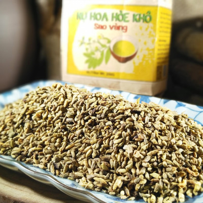 Trà hoa hòe sấy khô cao cấp - Hoa hòe giúp ổn định huyết áp, tốt cho người giãn tĩnh mạch, ngủ ngon, thanh nhiệt - sản phẩm đã được sao vàng cho mùi vị thơm dễ uống - Thích hợp làm quà tặng người cao tuổi