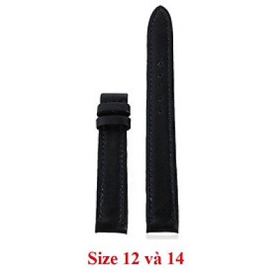  Dây đồng hồ da bò nhiều size màu đen HT8101-15-29