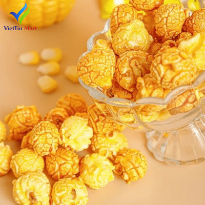 Bắp Rang Bơ (Bỏng ngô) Giòn Ngon Nhiều Vị VietTin Mart
