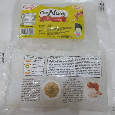 Combo 2 Gói Cơm Nưa Vị Nguyên Das Keto 240g