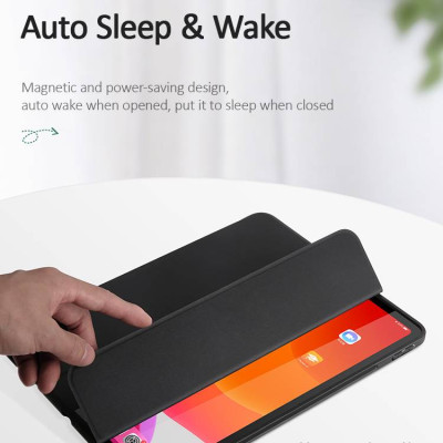 Bao da chống sốc cho iPad Pro 11 2021 Chip M1 / iPad Pro 11 2020 hiệu USAMS US-BH589 có ngăn đụng bút (nắp gập hít nam châm, thiết kế siêu mềm mịn trang bị Smartsleep) - hàng nhập khẩu