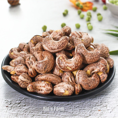 HẠT ĐIỀU RANG MUỐI BÌNH PHƯỚC NGUYÊN HẠT VỎ LỤA 500GRAM