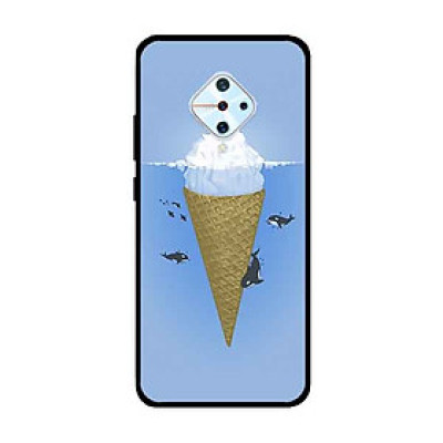 Ốp Lưng in cho Vivo S1 Pro/ Vivo V17 Mẫu Kem Đại Dương - Hàng Chính Hãng