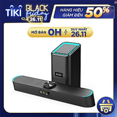 Loa máy tính để bàn SADA D-238 Siêu trầm âm thanh nổi 4D dây 3,5mm USB hỗ trợ 30HZ-15KHZ