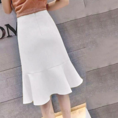 Chân váy công sở nữ dáng dài vải Kaki thun co giãn thoáng mát CV0039