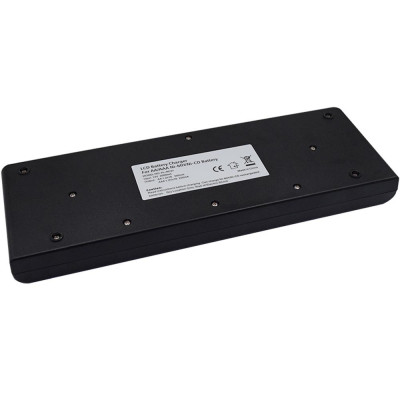 Bộ sạc pin thông minh đa năng PALO PL-NC31 Hai màn hình LCD 3 inch Bộ sạc thông minh nhanh chóng w / 16 Khe cắm pin cho - Đen - Phích cắm Hoa Kỳ