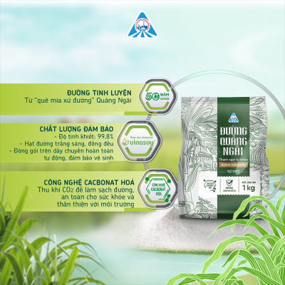 Đường tinh luyện Đường Quảng Ngãi 1kg