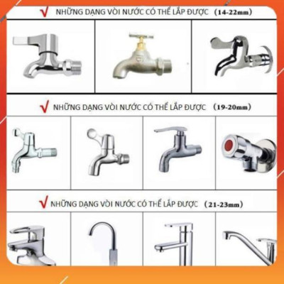 Vòi Xịt️Evoucher Bộ dây vòi xịt nước rửa xe, tưới cây , tăng áp 3 lần, loại 7m, 10m 206701-2 đầu đồng,cút +  đai