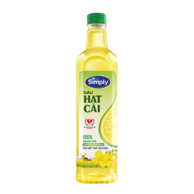 Dầu Hạt Cải nguyên chất chai 1L