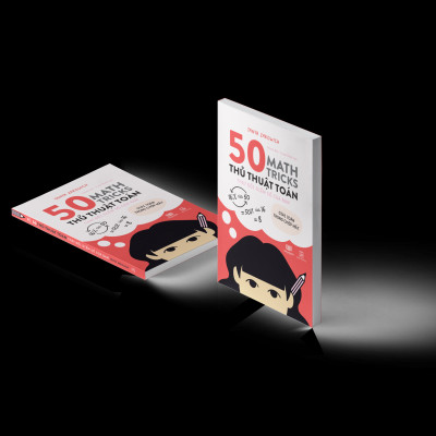 Combo sách Đánh thức tài năng toán học 2 và 50 thủ thuật toán ( 2 cuốn ), sách kiến thức toán học cấp 1 - Hiệu sách Genbooks
