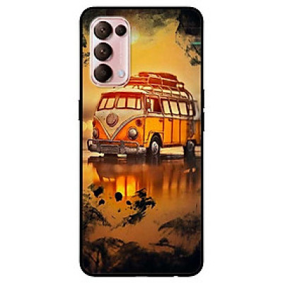Ốp lưng dành cho Oppo Reno 5 mẫu Xe Hoàng Hôn