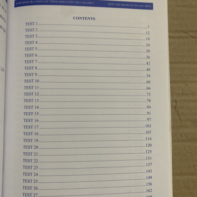 Sách - 30 Đề kiểm tra năng lực Tiếng Anh luyện thi vào lớp 6