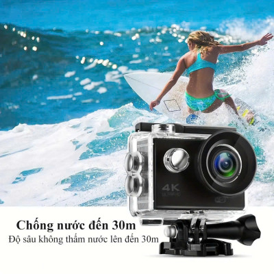 Camerra Hành Trình 4K Ultra WiFi Xe Máy - Xe Đạp - Ô Tô, Gắn Mũ Bảo Hiểm Chống Nước Loại Tốt, ĐÈN TRANG TRÍ , ĐỒNG HỒ TREO TƯỜNG