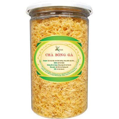 [COMBO 2 HŨ TỔNG 500G] CHÀ BÔNG GÀ CHẤT LƯỢNG THƯƠNG HIỆU SK FOOD