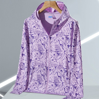 áo khoác chống nắng mùa hè bằng lụa băng ngoài trời nhẹ và mỏng chống tia cực tím UPF50