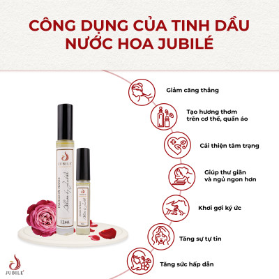 Chance by Jubilé - Tinh dầu nước hoa Pháp nữ Dạng lăn 12ml Thơm Lâu, Sang Trọng, Quyến Rũ