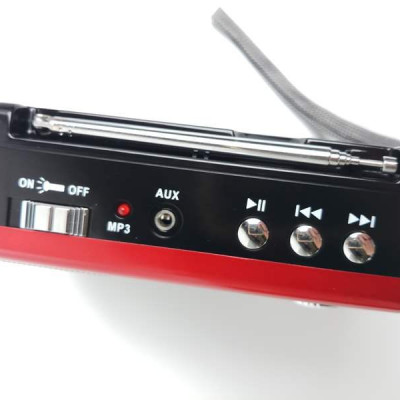 Đài USB THẺ NHỚ NGHE NHẠC WAXIBA XB-521URT RADIO AM\FM\SW LOA TO X-BASS CÓ ĐÈN PIN GIAO MÀU NGẪU NHIÊN HÀNG CHÍNH HÃNG