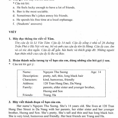 Học Tốt Tiếng Anh 8