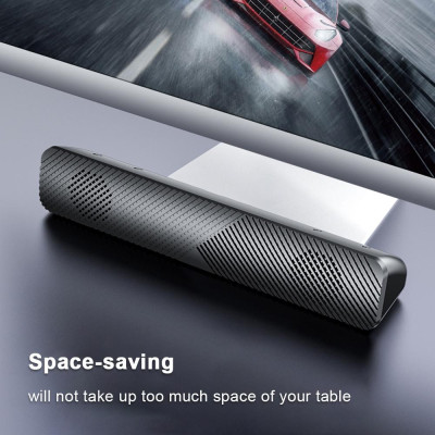 Loa thanh SADA V-108 thanh nổi HiFi có dây hỗ trợ USB