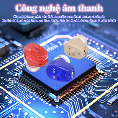 Máy trợ thính nhét tai siêu mini Funmic EN-IA102C