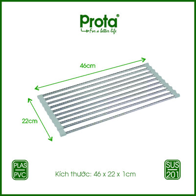 Giá Inox Gác Bồn Rửa Chén Prota PT-913 46.5 x 22 x 1.2 cm