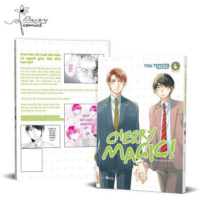 Sách - Cherry Magic - Tập 4 - Yuu Toyota - AZ Việt Nam