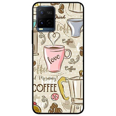 Ốp lưng dành cho Vivo Y21 - Vivo Y21s mẫu Coffee Time