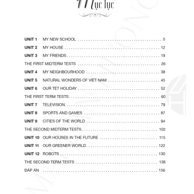 Đề Kiểm Tra Tiếng Anh 6 Global Success - Mai Lan Hương