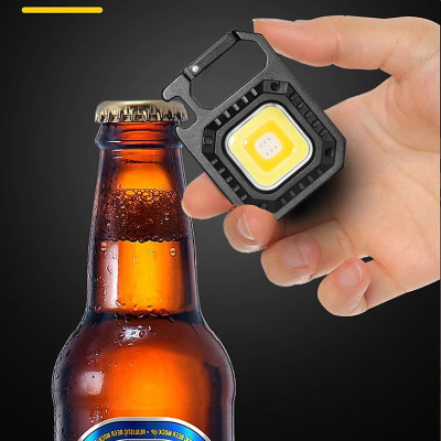 Đèn LED Mini Móc Khóa Siêu Sáng Tiện Dụng PaKaSa, Đèn Pin COB Dã Ngoại Thường Ngày, Sạc TYPE-C Tiện Dụng Dung Lượng PIN 500mAh- HÀNG CHÍNH HÃNG