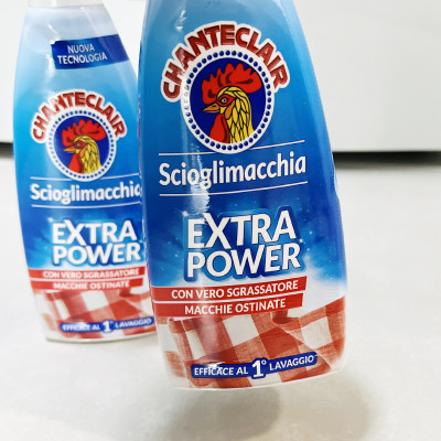 Nước tẩy quần áo trắng Chanteclair Extra Power Ý 375ml