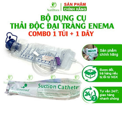 Dụng cụ thải độc đại tràng, thải độc cà phê, thụt tháo đại tràng