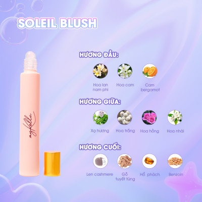 Nước Hoa Lăn myKella 10ml Tỏa Hương Quyến Rũ, Lưu Hương Suốt Ngày Dài