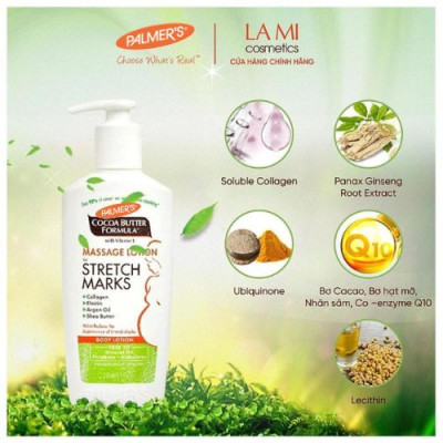 Dưỡng thể ngừa rạn da đầu thai kì Palmer