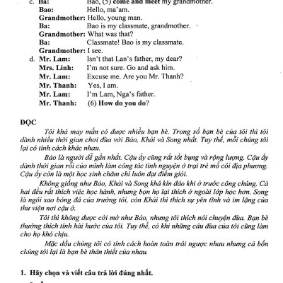 Học Tốt Tiếng Anh 8