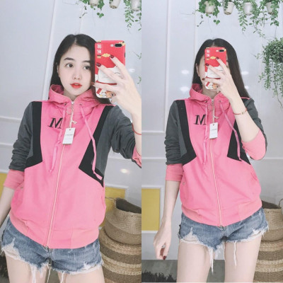 Áo khoác nỉ thun coton da cá chống nắng cao cấp nhiều màu MS01 Freesize 40- 56kg