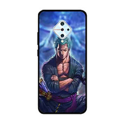 Ốp Lưng in cho Vivo S1 Pro/ Vivo V17 Mẫu Zoro Nền Xanh - Hàng Chính Hãng