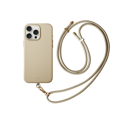 Ốp Lưng UNIQ COEHL MUSE Cho iPhone 16 Pro Max Da Thuần Chay Cao Cấp Sạc Không Dây MagClick Tặng Kèm Dây Đeo Hàng Chính Hãng
