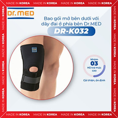 Bao gối mở bên dưới với dây đai ở phía bên Dr.MED DR-K032