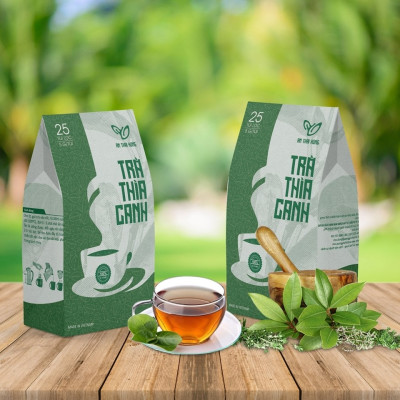 Combo 10 hộp Trà Thìa canh Thái Hưng 25 túi lọc x 5g - Khắc tinh của bệnh tiểu đường