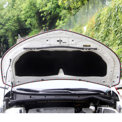 Gioăng Cao Su Chữ D Cho Ô Tô Chống Ồn, Chống Bụi Bẩn gắn cánh cửa xe ô tô kích thước rộng 14mm đóng cửa êm ái