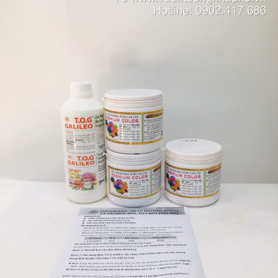 Gói thuốc Bột Nhuộm Hoa Tươi nhập khẩu PREMIUM nhuộm trên 250 cành hoa, 1 gói pha 1.5L màu Công Nghệ Israel cải tiến Thế Hệ Mới