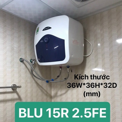 Bình nước nóng Ariston 15 lít Blu 15R 2.5 FE - Hàng Chính Hãng