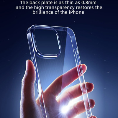 Ốp Lưng MIPOW SOFT TPU CRYSTAL CLEAR Nguyên Liệu Đức (DROPTEST 1.8M, Chống Ố Vàng) dành cho iPhone 14 / iPhone 14 Plus/ iPhone 14 Pro/ iPhone 14 ProMax- Hàng chính hãng
