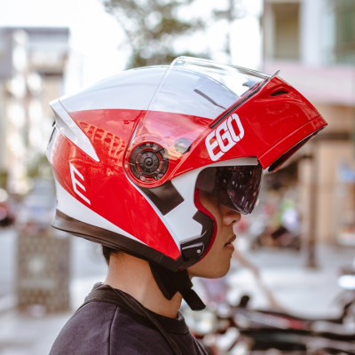 MŨ BẢO HIỂM FULLFACE LẬT HÀM EGO E-9 - GARA20