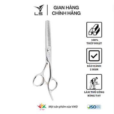 Kéo tỉa tóc LS rơi 15-20% quai offset vênh đỡ ngón cố định T3125