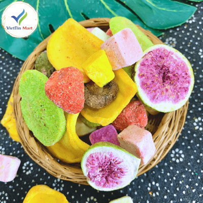 Trái Cây Sấy Thăng Hoa Mix Vị VietTin Mart