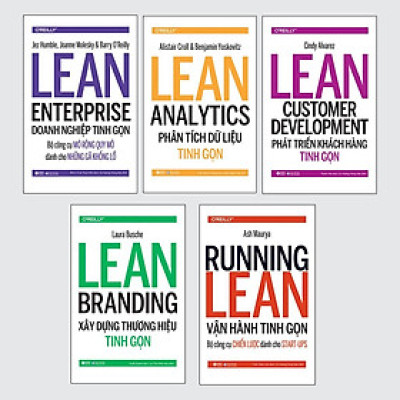 Sách Quản Trị Doanh Nghiệp Tinh Gọn ( bộ 5 cuốn ) - Alphabooks - BẢN QUYỀN